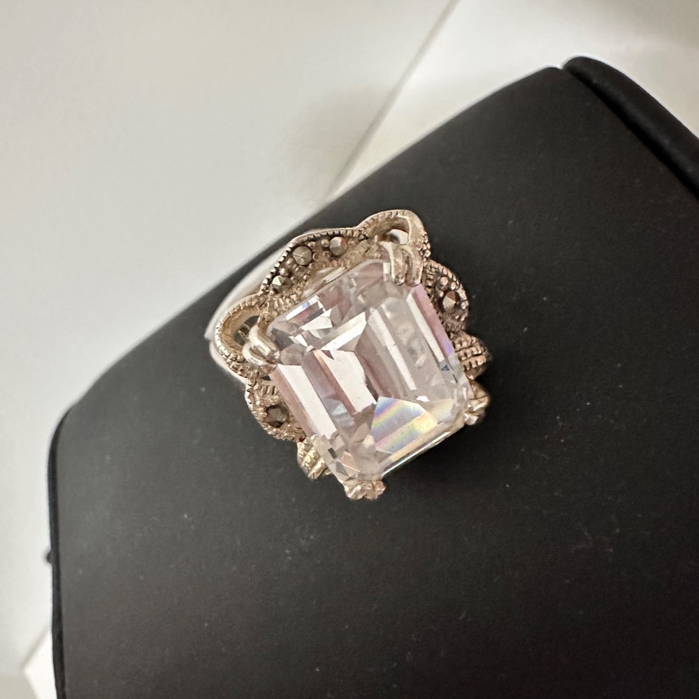 Vintage style Sterling Silver Ring